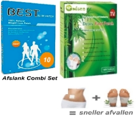 afslank combiset 20 pads